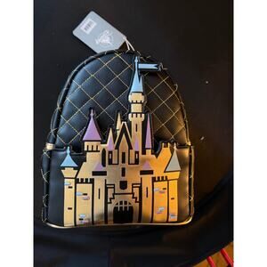 Disneyland's 70th Anniversary Sleeping Beauty Castle Loungefly Backpack, BNWT